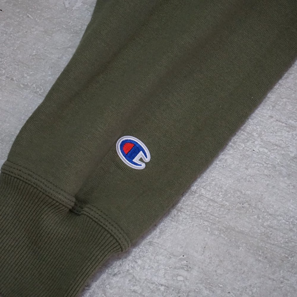 Retro Champion Stitched Logo Crewneck Sweatshirt Medium Pullover - Picture 5 of 6
